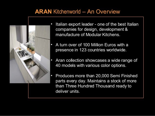 aran kitchenworld company profile