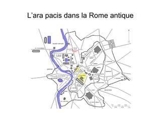 L’ara pacis dans la Rome antique
 