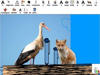 A raposa e a cegonha