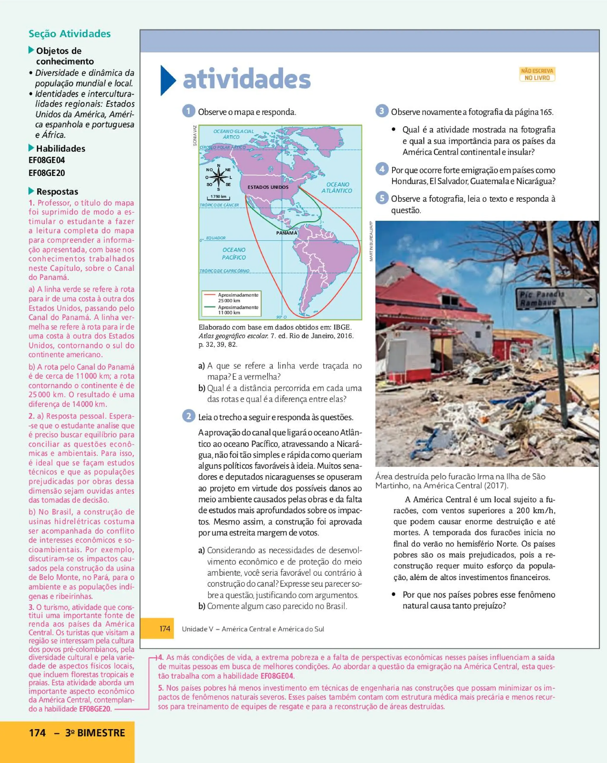Araribá 8º ano - geografia_ manual do professor - guia de atividades | PDF