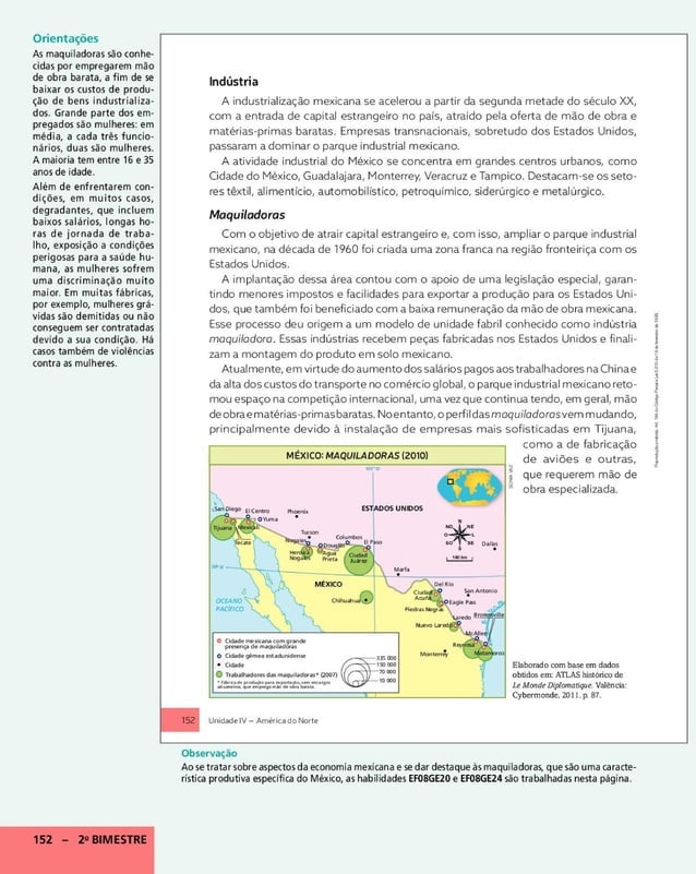 Araribá 8º ano - geografia_ manual do professor - guia de atividades | PDF