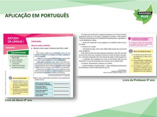 APLICAÇÃO EM PORTUGUÊS 
Livro do Aluno 6º ano 
Livro do Professor 6º ano 
 