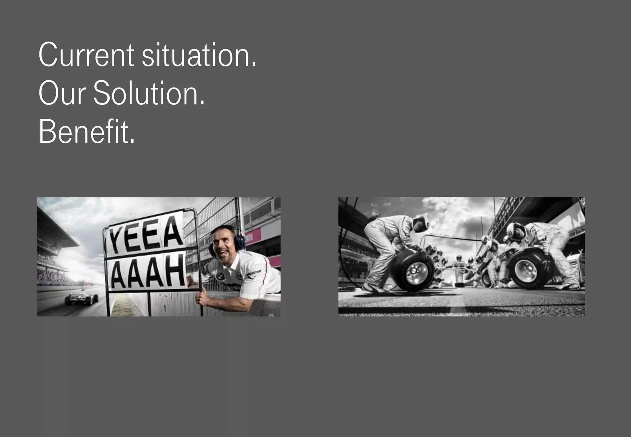 Current situation.
    Our Solution.
    Benefit.




Information        –streng confidental –
                        – vertraulich, vertraulich, intern, öffentlich–
                                                              Jens Rollenmüller Autor / Thema der PLM
                                                                                   T-Systems / Präsentation15.12.2010   23.11.2009   4
 