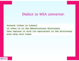 Sentiment Analysis for Arabic tweets