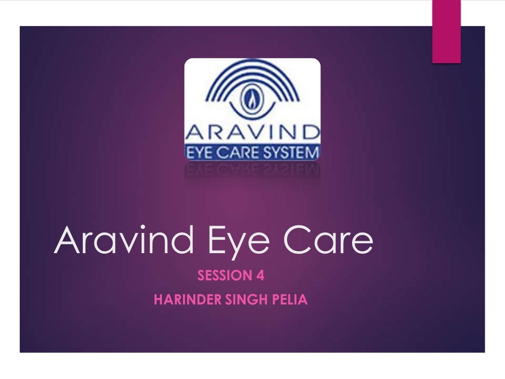 aravind eye hospital case study solution