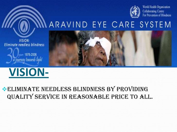 aravind eye care Aravind is a notable organization for a demonstrated past success we did not conduct an in-depth evaluation of aravind because its successful program is not funded. aravind eye care Aravind is a notable organization for a demonstrated past success we did not conduct an in-depth evaluation of aravind because its successful program is not funded.