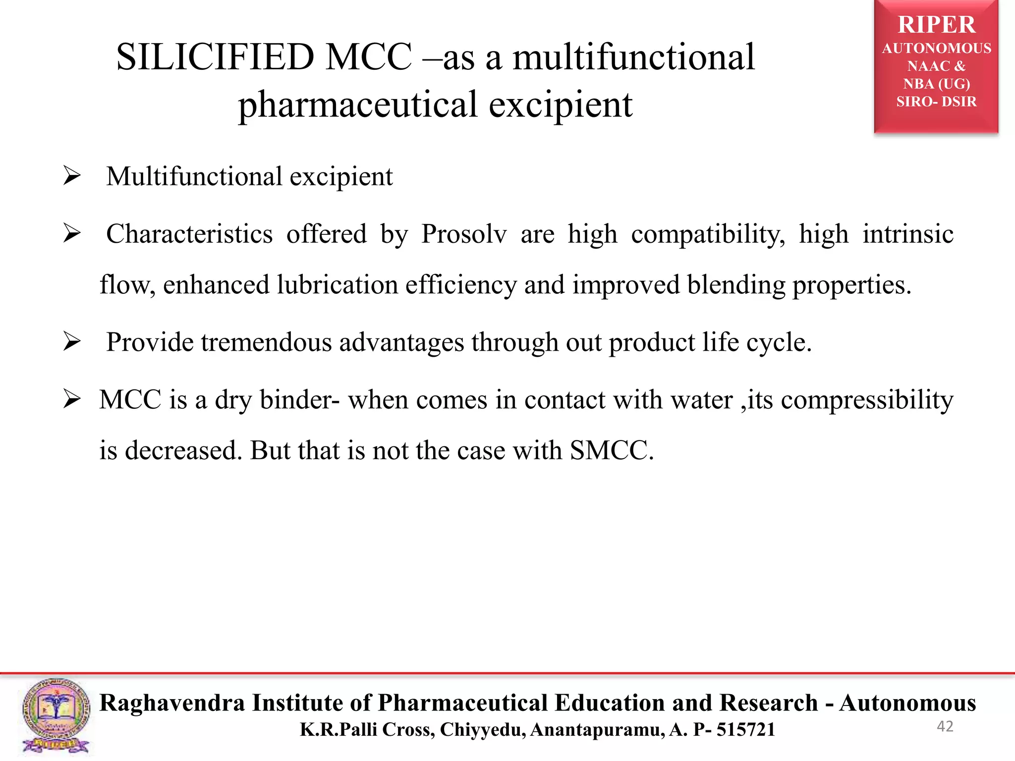 Api Excipient Compatibility Methods of Determination for Drug-Excipient Compatibility Studies. | PPTX