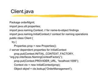 Ctx Java Aravind vinnakota ejb_architecture | PPT