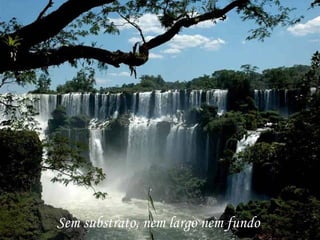 Sem substrato, nem largo nem fundo
 