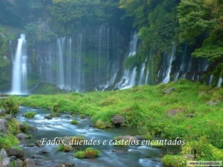 Fadas, duendes e castelos encantados
 