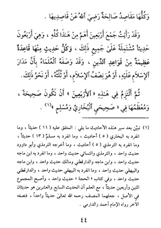 الأربعون النووية