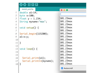Arduino basic program | PDF