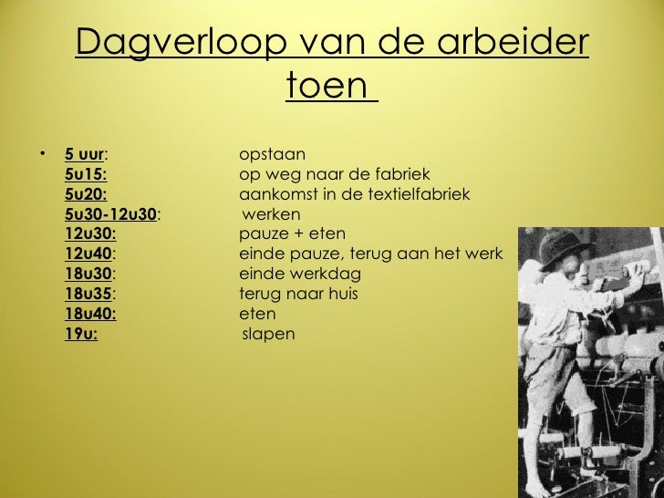 Arbeidersproblemen 19de Eeuw