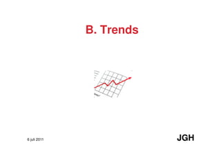 B. Trends




6 juli 2011               JGH
 