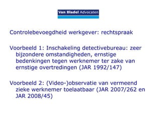 Arbeidsrecht Ziekte En Ontslag 14 Juni 2011