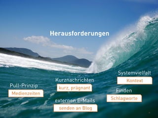 Arbeiten in einer Social Organization