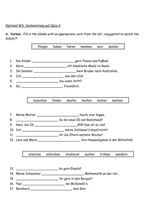 Arbeitsblat Fur Kapitel 2 Stockton