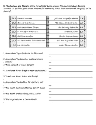 Arbeitsblat Fur Kapitel 2 Stockton