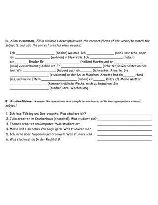 Arbeitsblat Fur Kapitel 2 Stockton