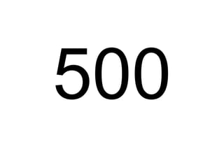 500 