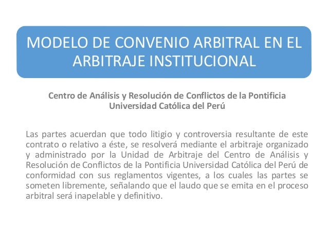 Arbitraje ad hoc e institucional