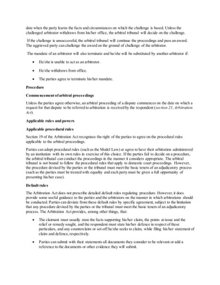 Arbitration- ADR | DOCX