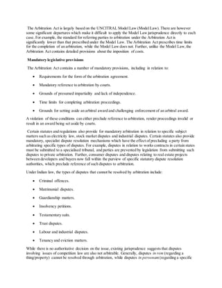 Arbitration- ADR | DOCX