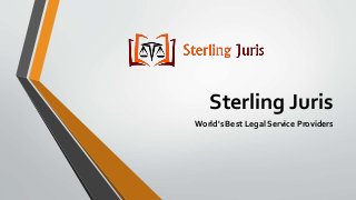 Sterling Juris 
World's Best Legal Service Providers 
 