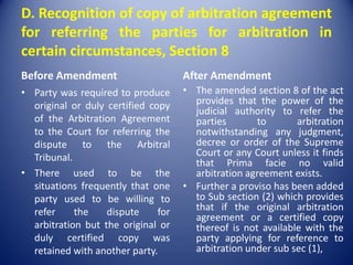 Arbitration and conciliation amnedment 2015 | PDF