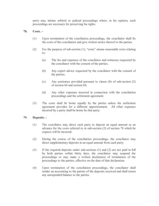 Arbitration and conciliation act | PDF
