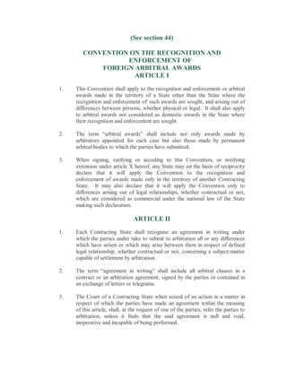 Arbitration and conciliation act | PDF