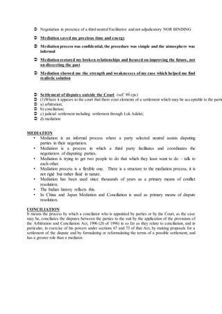 Arbitration notes | DOCX