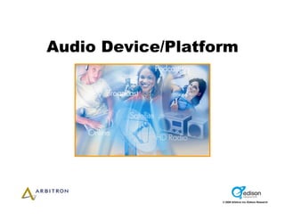 Arbitron Infinite Dial 2009