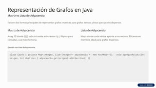 Grafo Java Arboles-y-Grafos para aprender a progrmaar | PPTX