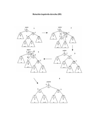 Rotación izquierda derecha (ID)
 