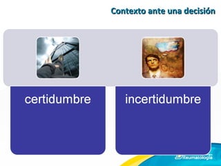 Contexto ante una decisión 
