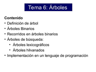 clase de Arboles en lenguaje de programacion c | PPT