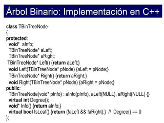 clase de Arboles en lenguaje de programacion c | PPT