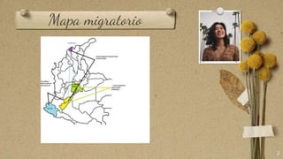 Mapa migratorio
3
 