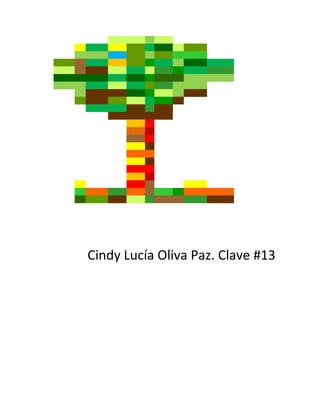 Cindy Lucía Oliva Paz. Clave #13
 