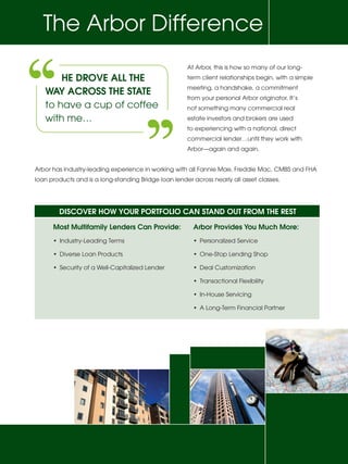 Arbor General Brochure | PDF