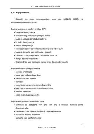 Arborização Urbana