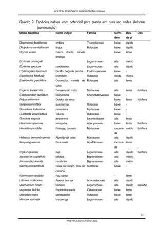 Arborização Urbana