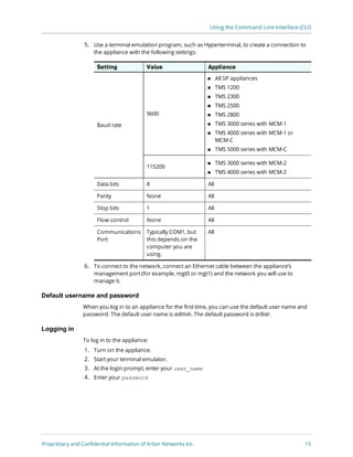 Tms Configuration Arbor Networks SP and TMS Advanced Configuration Guide | PDF
