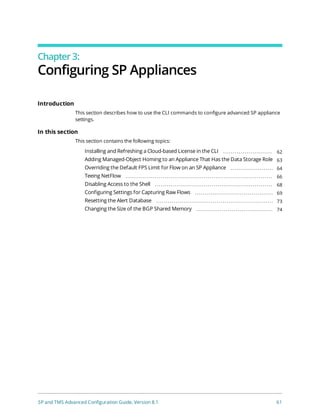 Arbor Networks SP and TMS Advanced Configuration Guide | PDF