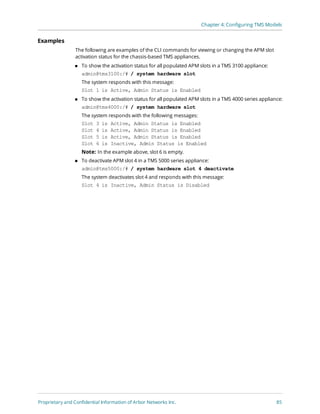 Tms Configuration Arbor Networks SP and TMS Advanced Configuration Guide | PDF