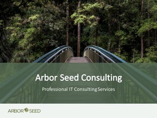 Arbor	Seed	Consulting
Professional	IT	Consulting	Services
 
