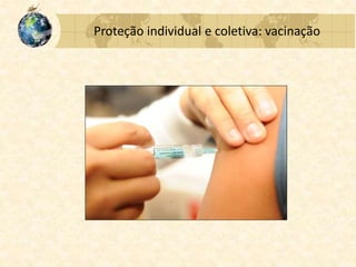 Proteção individual e coletiva: vacinação
 