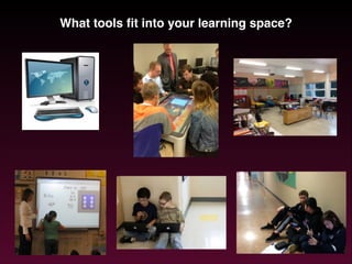 What tools ﬁt into your learning space?

 