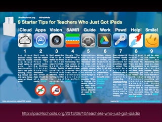 http://ipad4schools.org/2013/08/10/teachers-who-just-got-ipads/

 